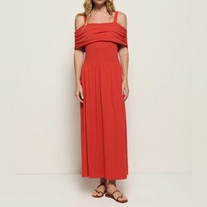 Nation Ltd Tamaira Dress - Aurora Red